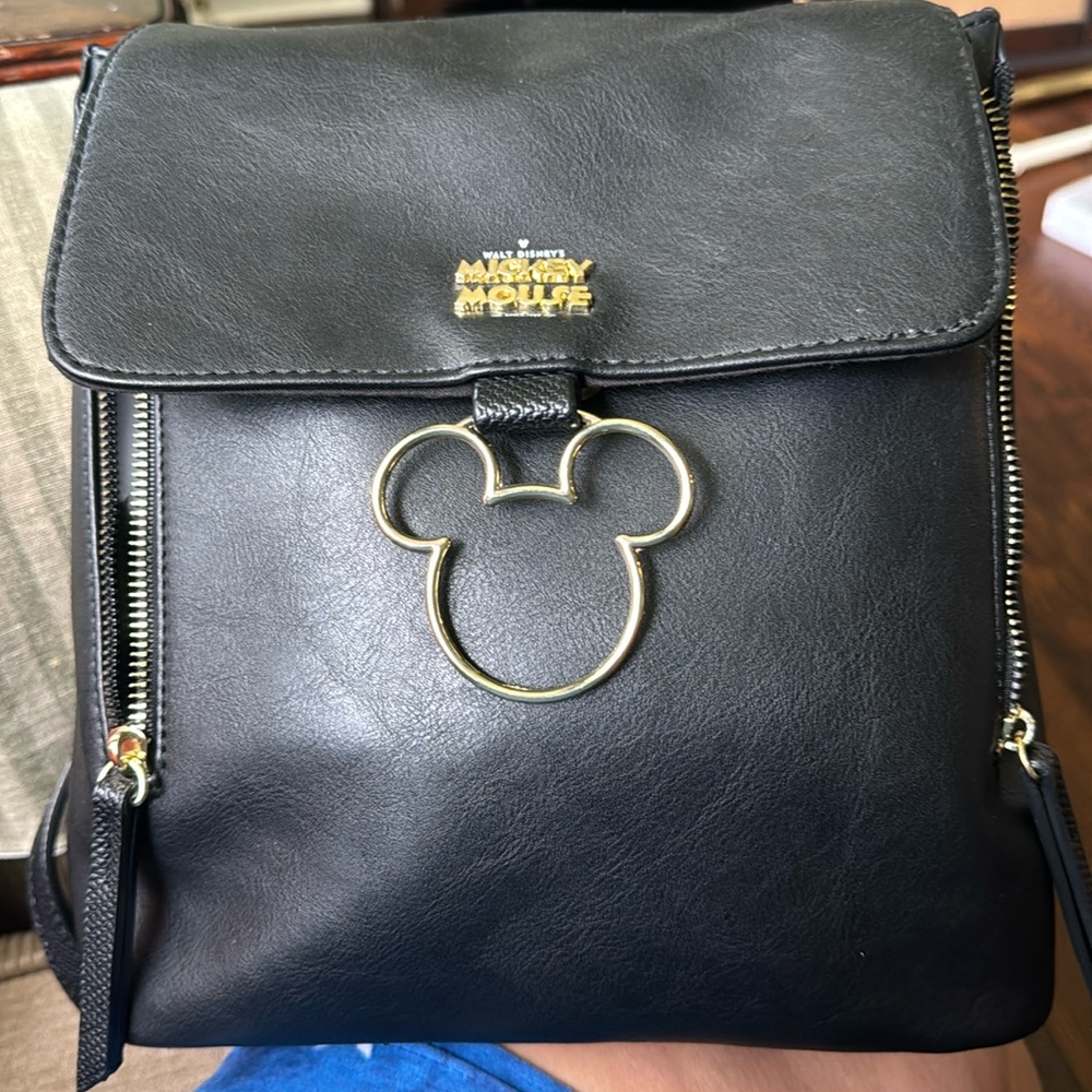 Walt Disney black backpack fairly new. Only used once for a Disney trip.